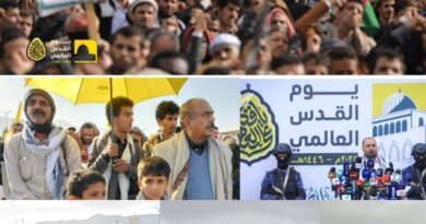 طوفان بشري بالعاصمة صنعاء في مليونية يوم القدس العالمي 1446هـ