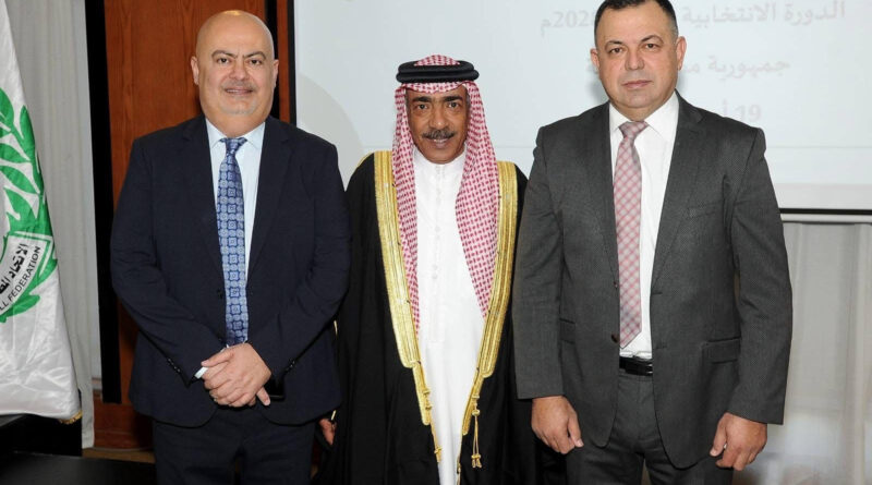 الطائرة: المهندس علي خليفة  عضوا في الاتحاد العربي لولاية جديدة